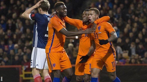 * * 2014 SCOTLAND v HOLLAND UNDER 21's EURO QUALIFIER - 28th May 2014 