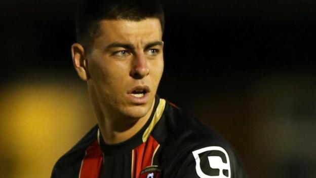 Joe Quigley: Bournemouth striker suffers knee injury at Gillingham ...