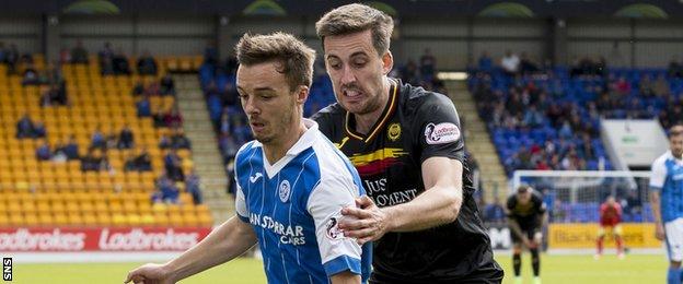 Stefan Scougall and Callum Booth