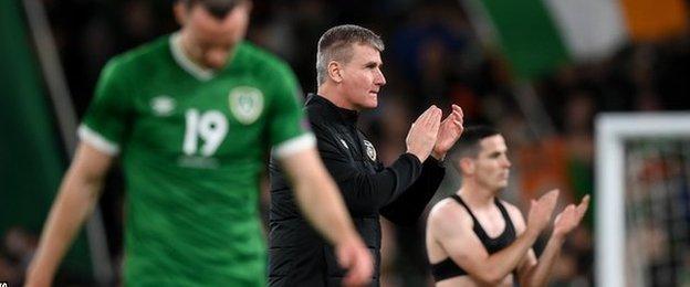 The boss of the Republic of Ireland, Stephen Kenny