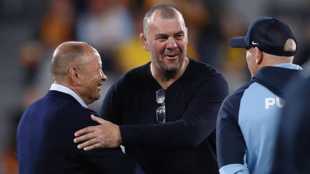 Michael Cheika and Eddie Jones