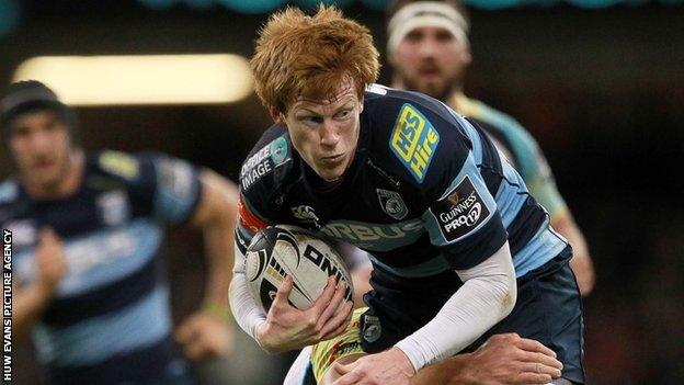 Rhys Parchell, Cardiff Blues