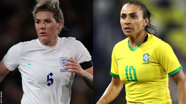 Millie Bright and Rafaelle Souza