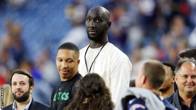 Tacko Fall: Boston Celtics centre hoping to become tallest active NBA  player bids for success in debut season - BBC Sport