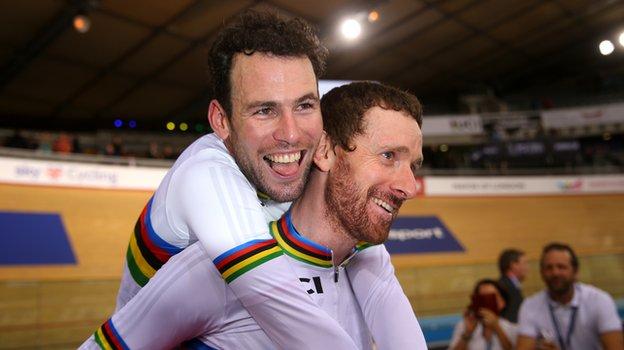 Mark Cavendish and Sir Bradley Wiggins