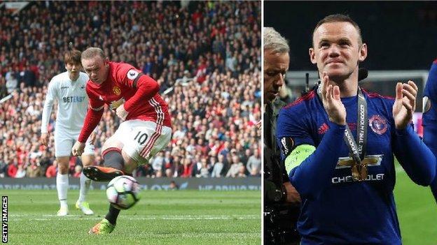 Wayne Rooney's Greatest Goals In A Manchester United Shirt - The SportsRush