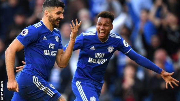 Cardiff City hit four past Fulham to claim first Premier League win in  pulsating clash