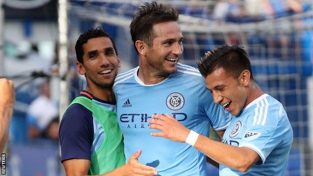 Frank Lampard: New York City FC sign ex-Chelsea midfielder - BBC Sport