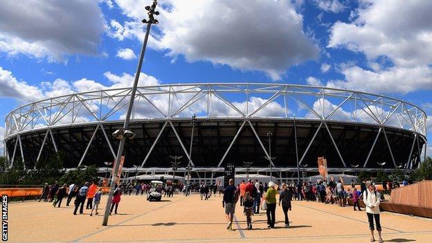 The Olympic Stadium