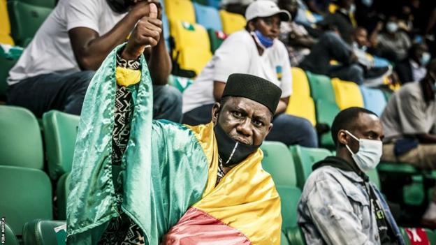 Fans at Afrobasket qualifying