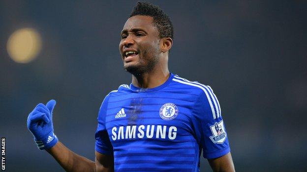 Chelsea and Nigeria's John Mikel Obi