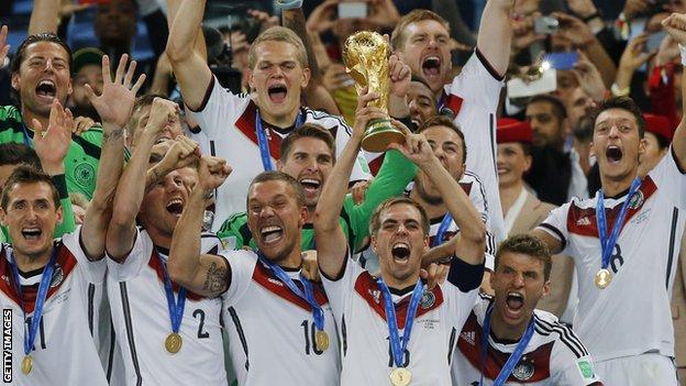 Germany are the defending champions in Russia