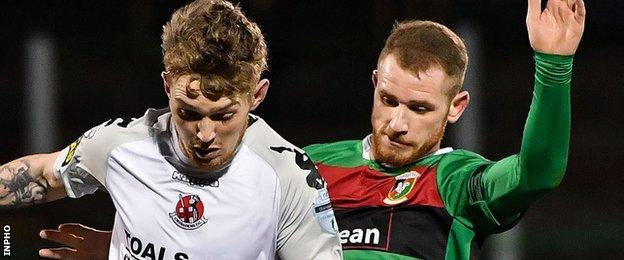 Crusaders and Glentoran are both in contention for a European place