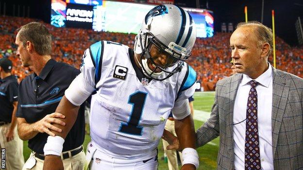 NFL: New England release quarterback Cam Newton - BBC Sport