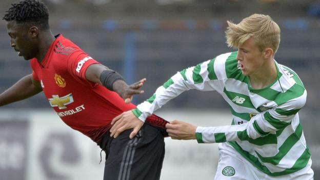 Celtic U19s beat Man United