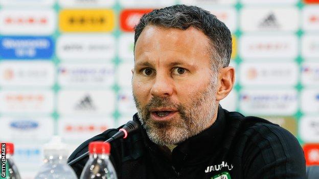 Ryan Giggs addresses the media at the 2018 China Cup