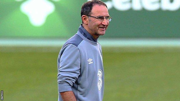 Republic of Ireland manager Martin O'Neill tells his players not to fear world champions Germany