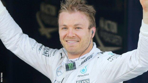 Rosberg has won five of the opening 10 races in 2016