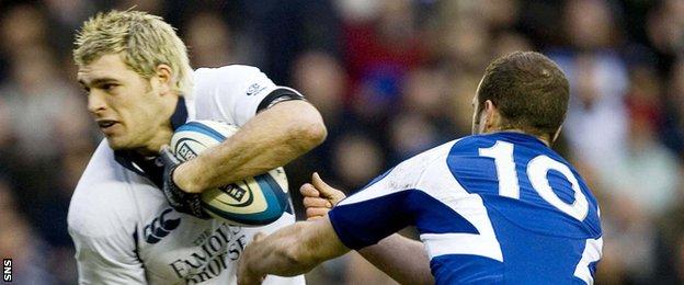 Sean Lamont will have fond memories of his two tries against France in 2006