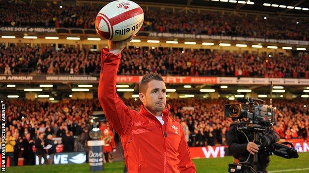 Shane Williams won the last of his 87 Wales caps in 2011