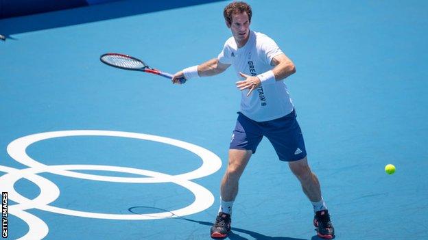 Tokyo Olympics Andy Murray Feels Good As He Prepares For Olympic Defence Bbc Sport