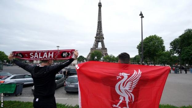 Champions League final: 60,000 thousand Liverpool fans are expected to be in Paris