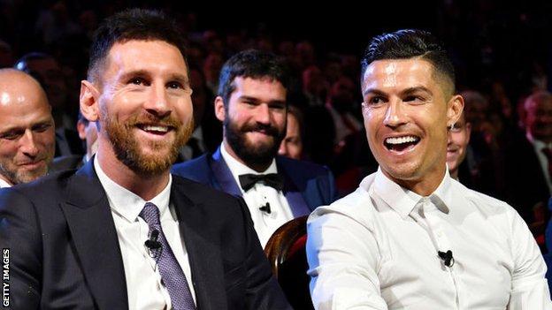 QATAR 2022: Cristiano Ronaldo, Lionel Messi team up for Louis