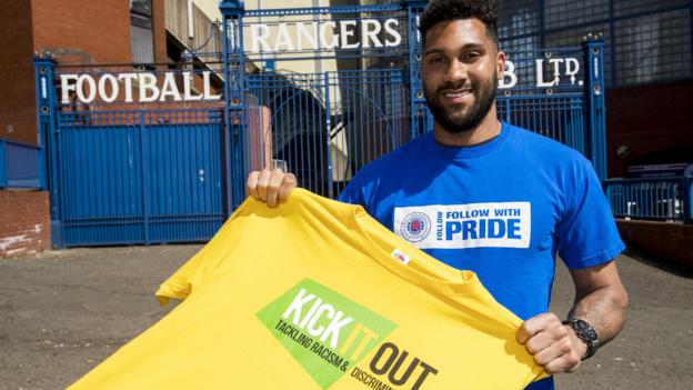 Wes Foderingham: Racist fan does not represent the Rangers support