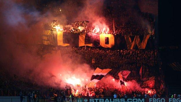 Dynamo Dresden fans