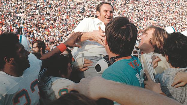 NFL: The Miami Dolphins team of 'misfits' who won the Super Bowl undefeated