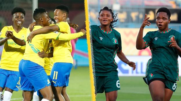 Dames Mamelodi Sundowns et Dames Hasaacas