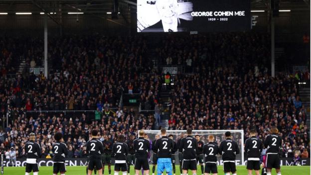 Fulham honour George Cohen
