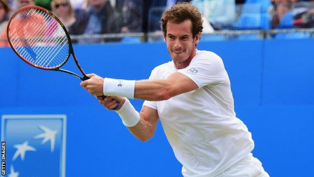 Andy Murray prepared for Wimbledon by winning his fourth Queen's Club title