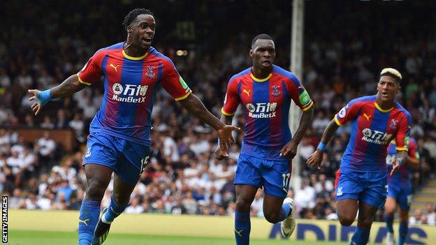 Crystal palace best sale fulham tv