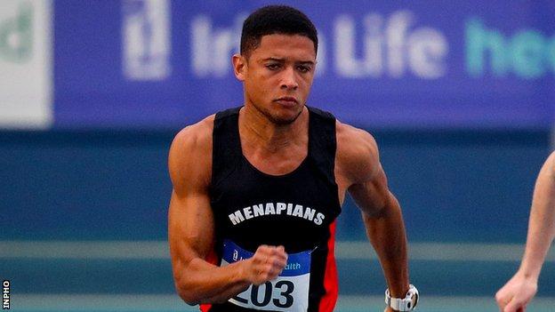 Leon Reid moved to second on the Irish all-time list for 60m indoors with his 6.68 seconds performance