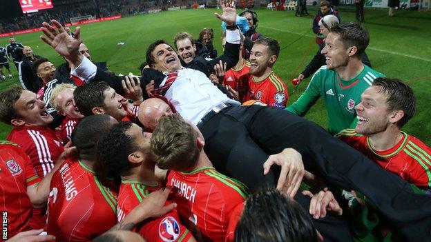 Wales qualify for Euro 2016