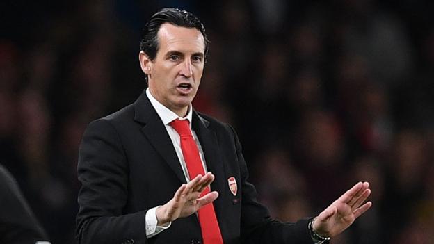 Unai Emery: Arsenal manager given public backing but 'things need to improve' - BBC News