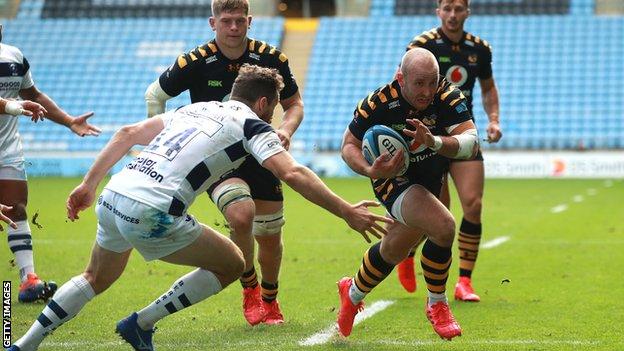 Dan Robson scores for Wasps