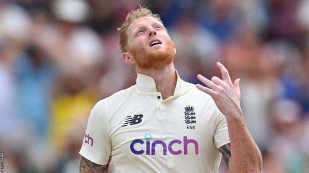 Ben Stokes celebrates a Test century in West Indies in 2022