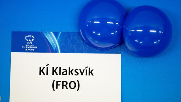 KI's ball prepared ahead of a UEFA draw