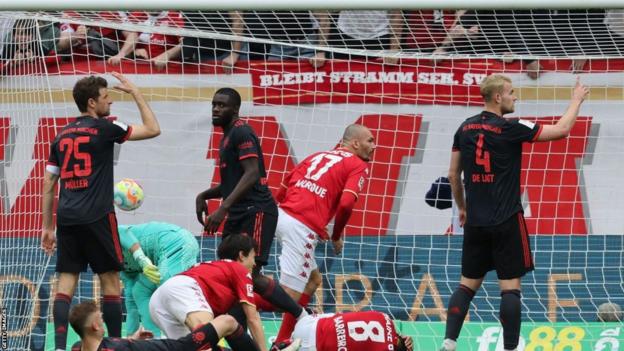 Mainz 05 3-1 Bayern Munich: Leaders Bayern Stunned After Suffering Away ...