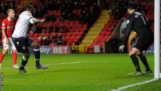Bolton striker Emile Heskey