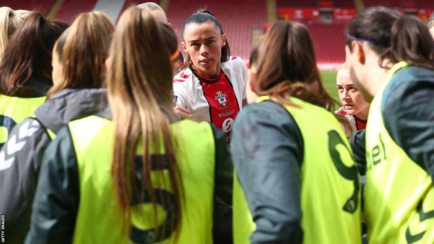 Laura Rafferty joined her hometown club Southampton in 2021