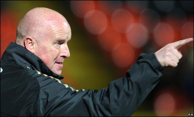 Dundee United boss Peter Houston