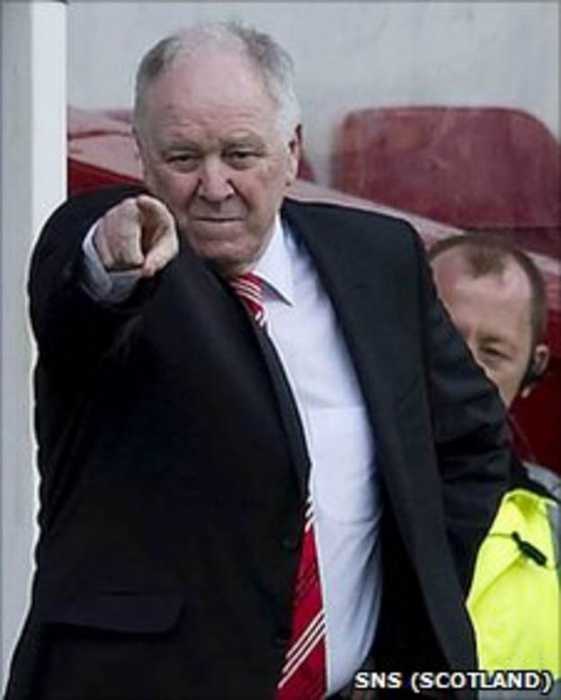 Aberdeen manager Craig Brown