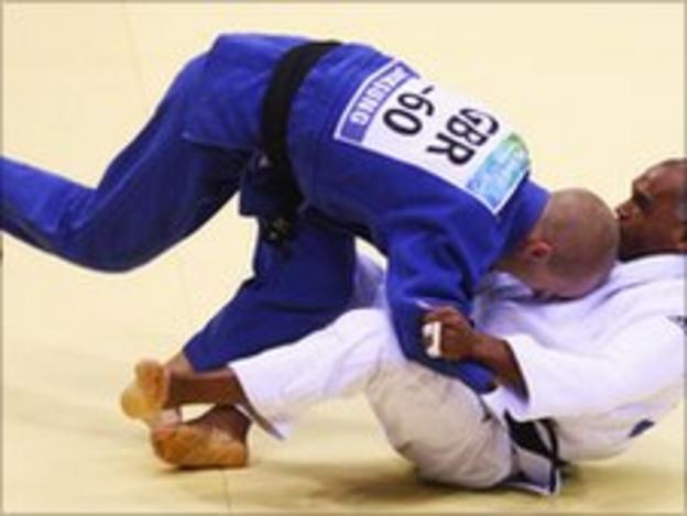 Paralympic judo player Ben Quilter