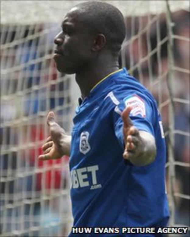 Cardiff's Seyi Olofinjana
