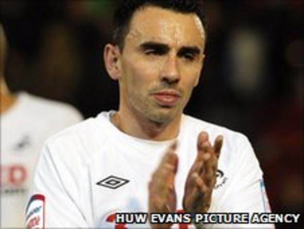 Swansea City's Leon Britton
