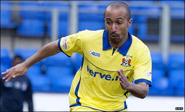 Kilmarnock midfielder Mehdi Taouil