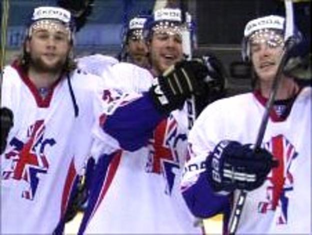 Great Britain celebrate